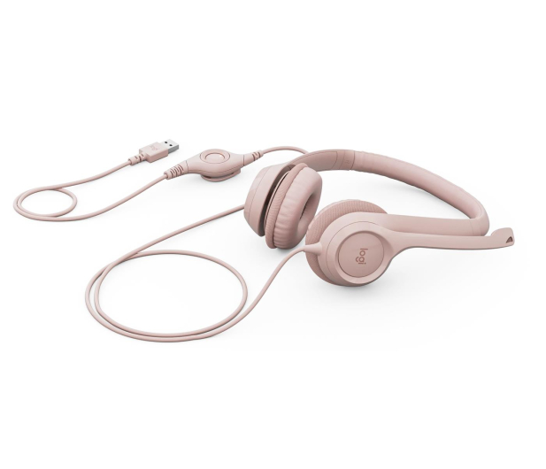 LOGITECH H390 różowy 981-001281 - 1110326 - zdjęcie 13